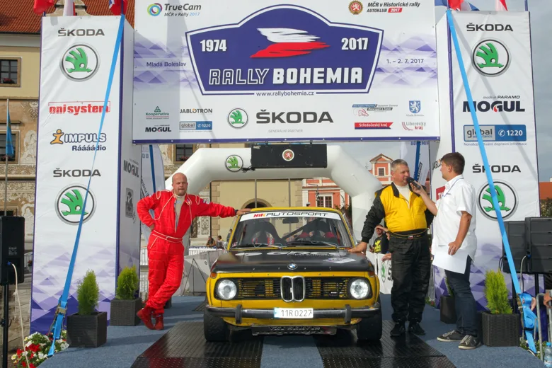 Rallye Bohemia (2017) — BMW 2002