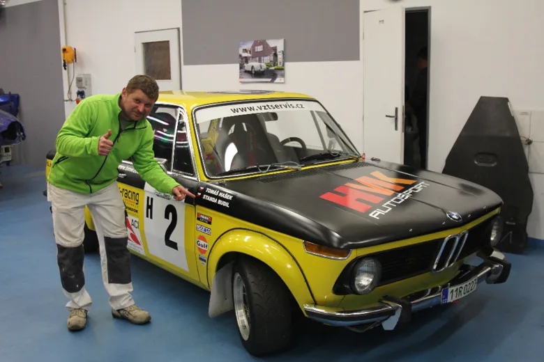 Pražský Rally Sprint — BMW 2002